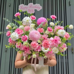 Giỏ Hoa Tươi Mừng Sinh Nhật