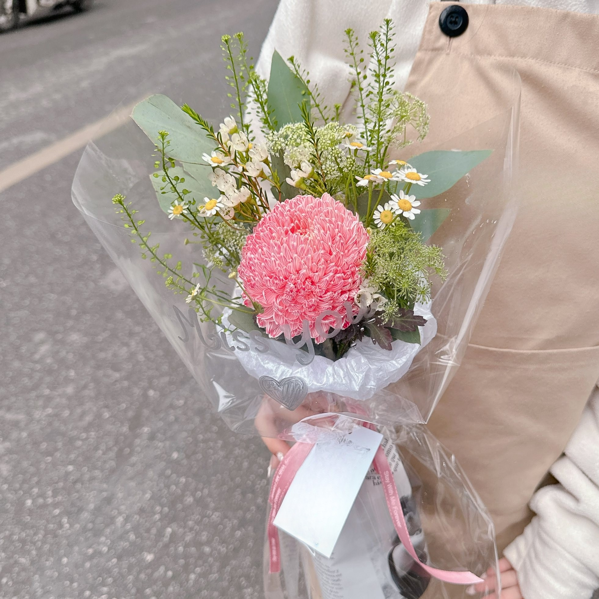 Mẫu bó hoa tươi giá 50k