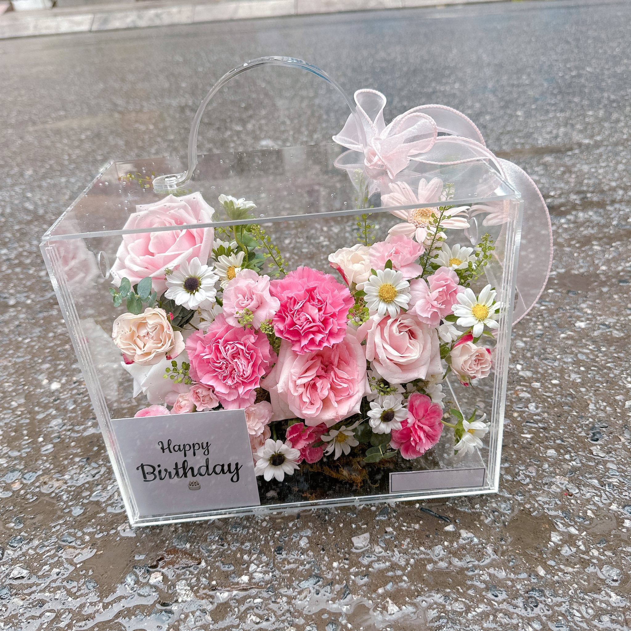 Mẫu hộp hoa tặng sinh nhật