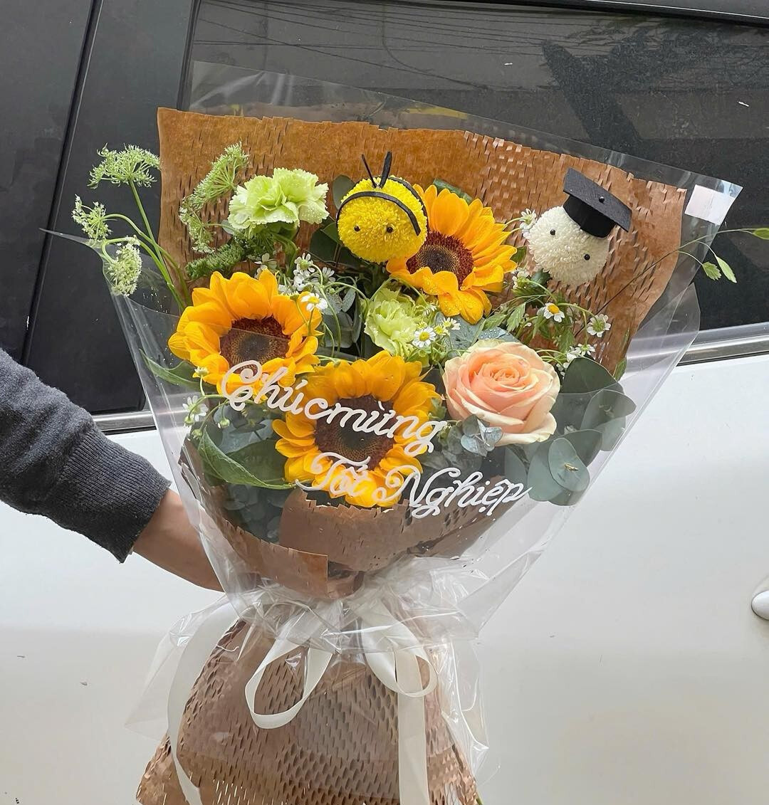 Bó Hoa Hướng Dương Mừng Tốt Nghiệp