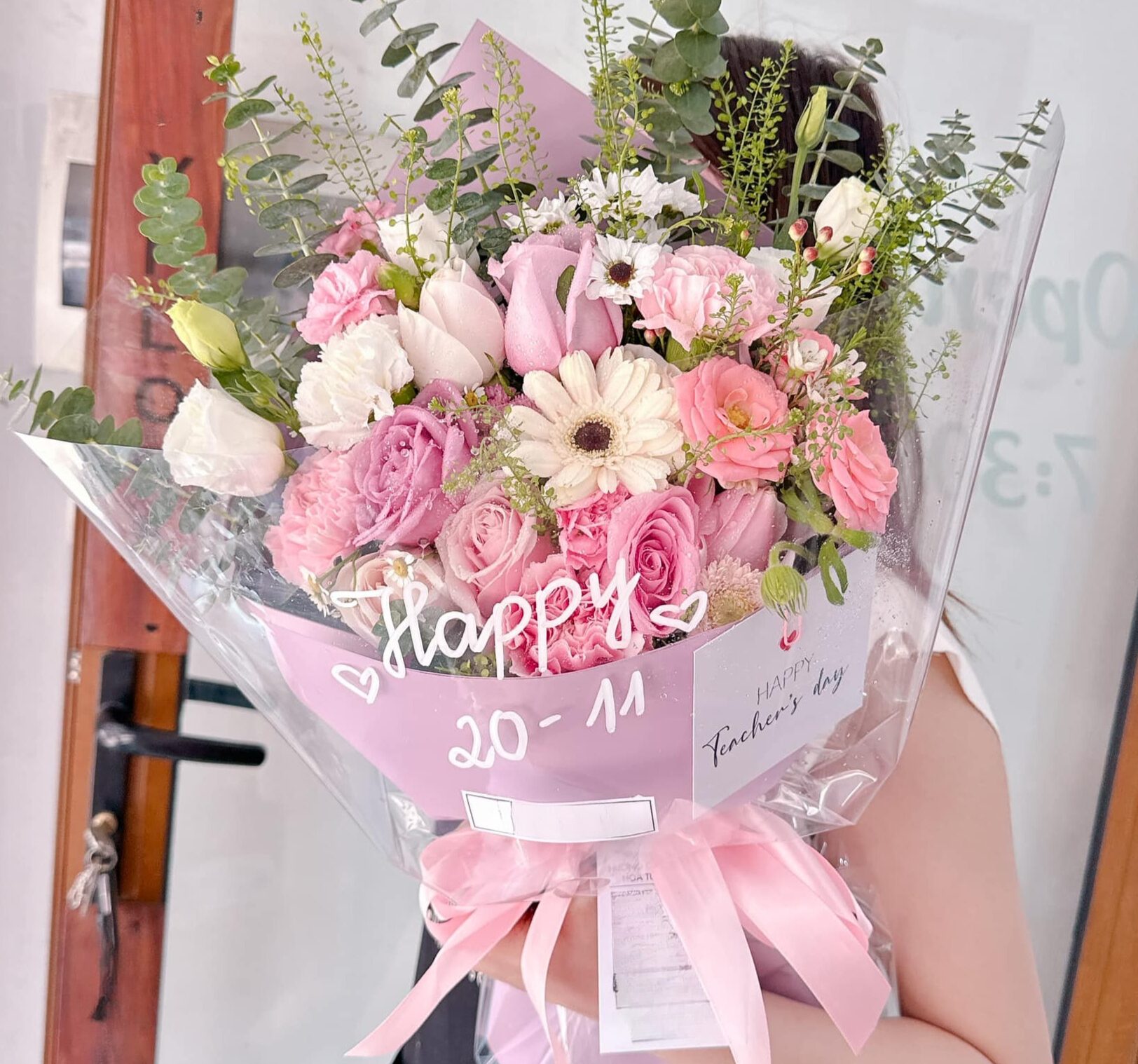 Mẫu hoa tươi ngày 20/11