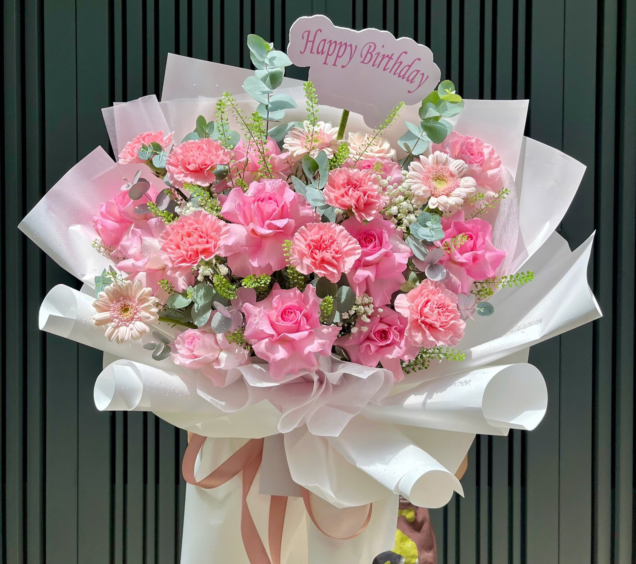 Mẫu bó hoa tặng sinh nhật