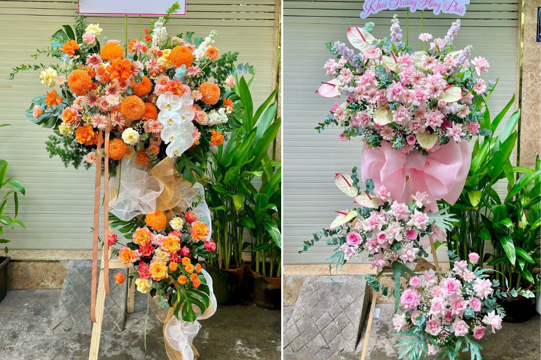 Hoa Tươi 2 Tầng Tại Vĩnh Phúc