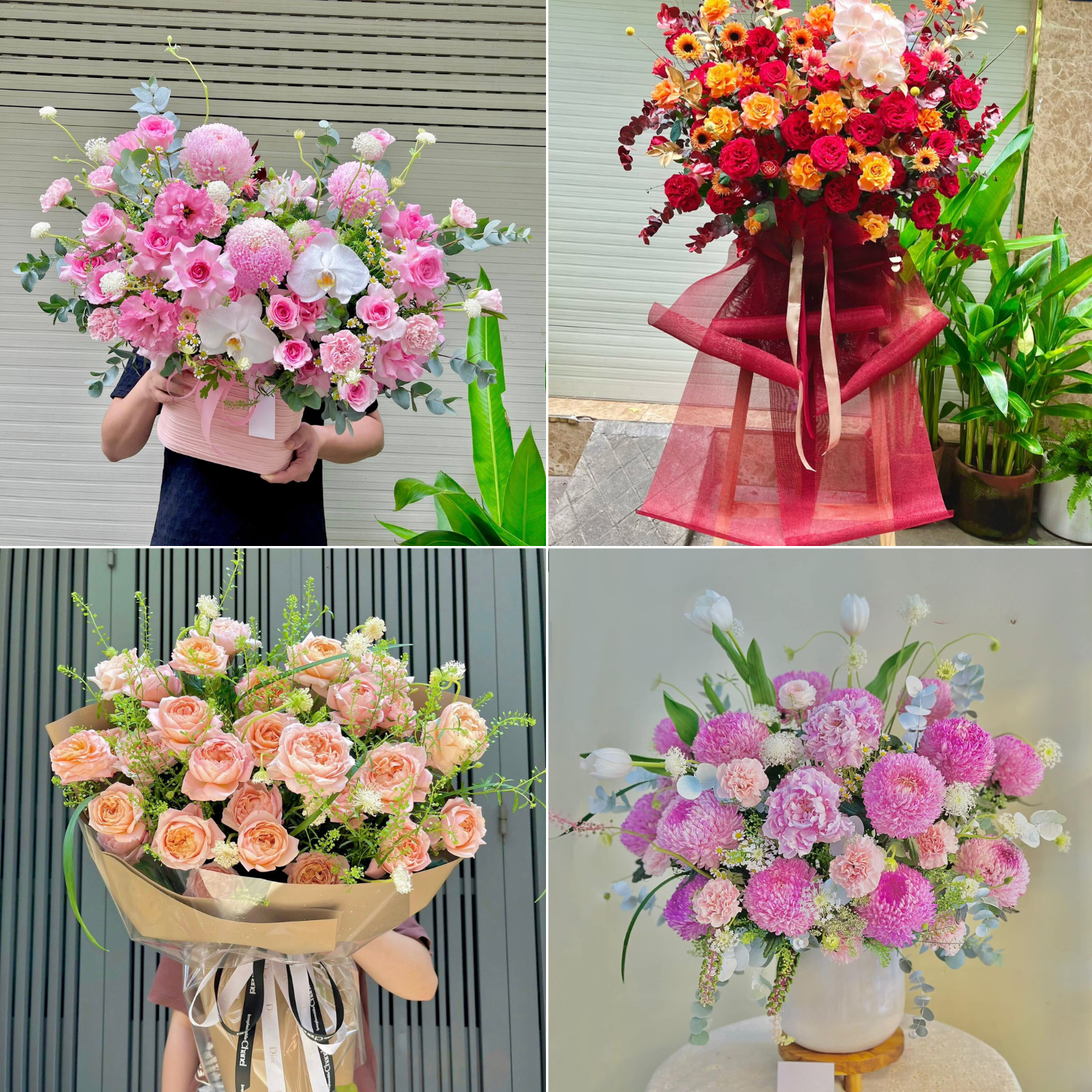 Mẫu Hoa Tươi Sự Kiện