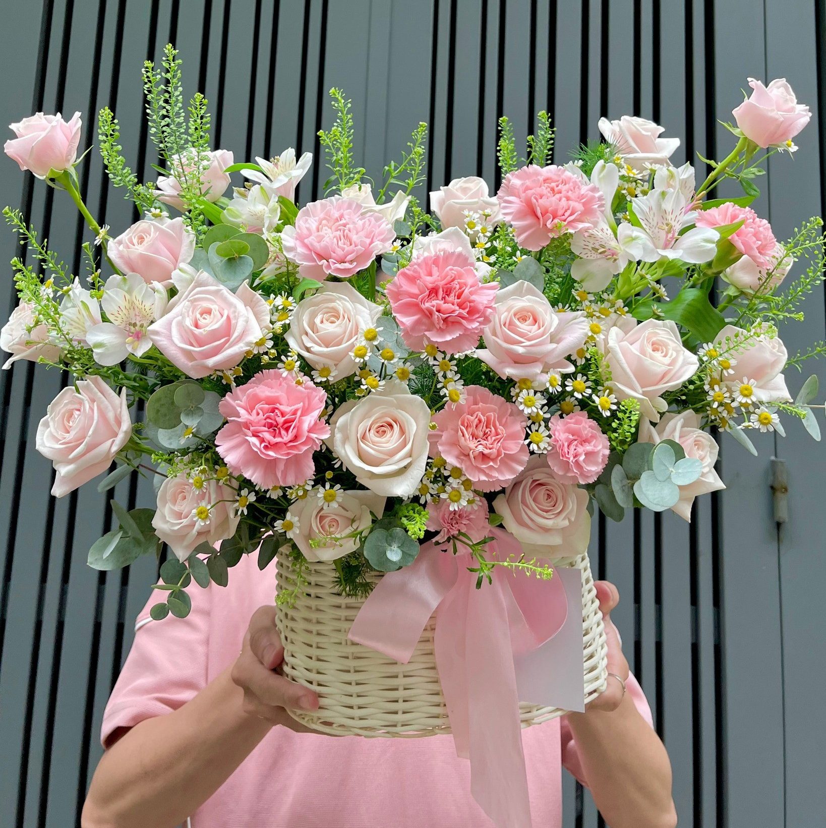 Những mẫu giỏ hoa tươi tại Vĩnh Phúc được ưa chuộng hiện nay