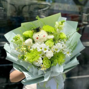 Mẫu hoa tươi tốt nghiệp