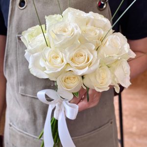 Hoa Cưới Cầm Tay Dáng Tròn