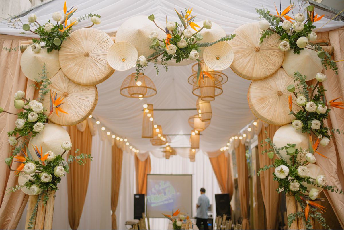 Cổng hoa cưới tại Vĩnh Phúc