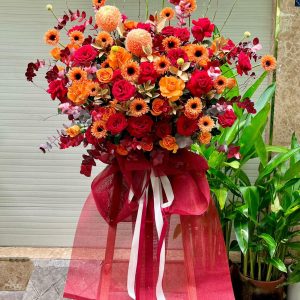 Lẵng Hoa Khai Trương Sang Trọng