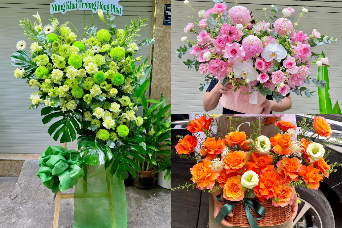 Mẫu hoa sự kiện phổ biến