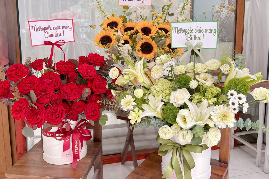 Dịch vụ trang trí hoa sự kiện tại Tam Dương